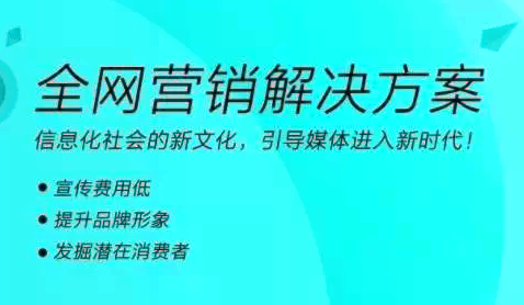 全網(wǎng)營銷